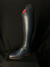 DeNiro Tintoretto Custom Dressage Boots Wrat Blu Oceano & Infinito Sky